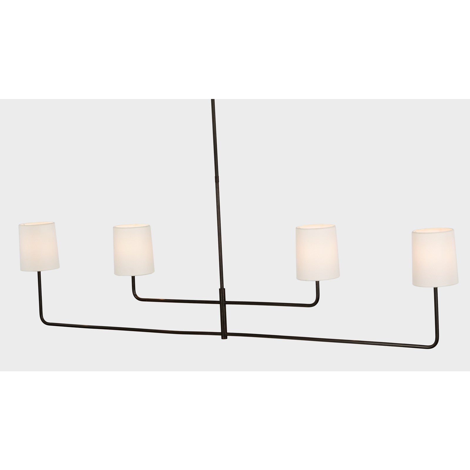 Go Lightly 70" Four Light Linear Chandelier - Visual Comfort Ceiling Lights