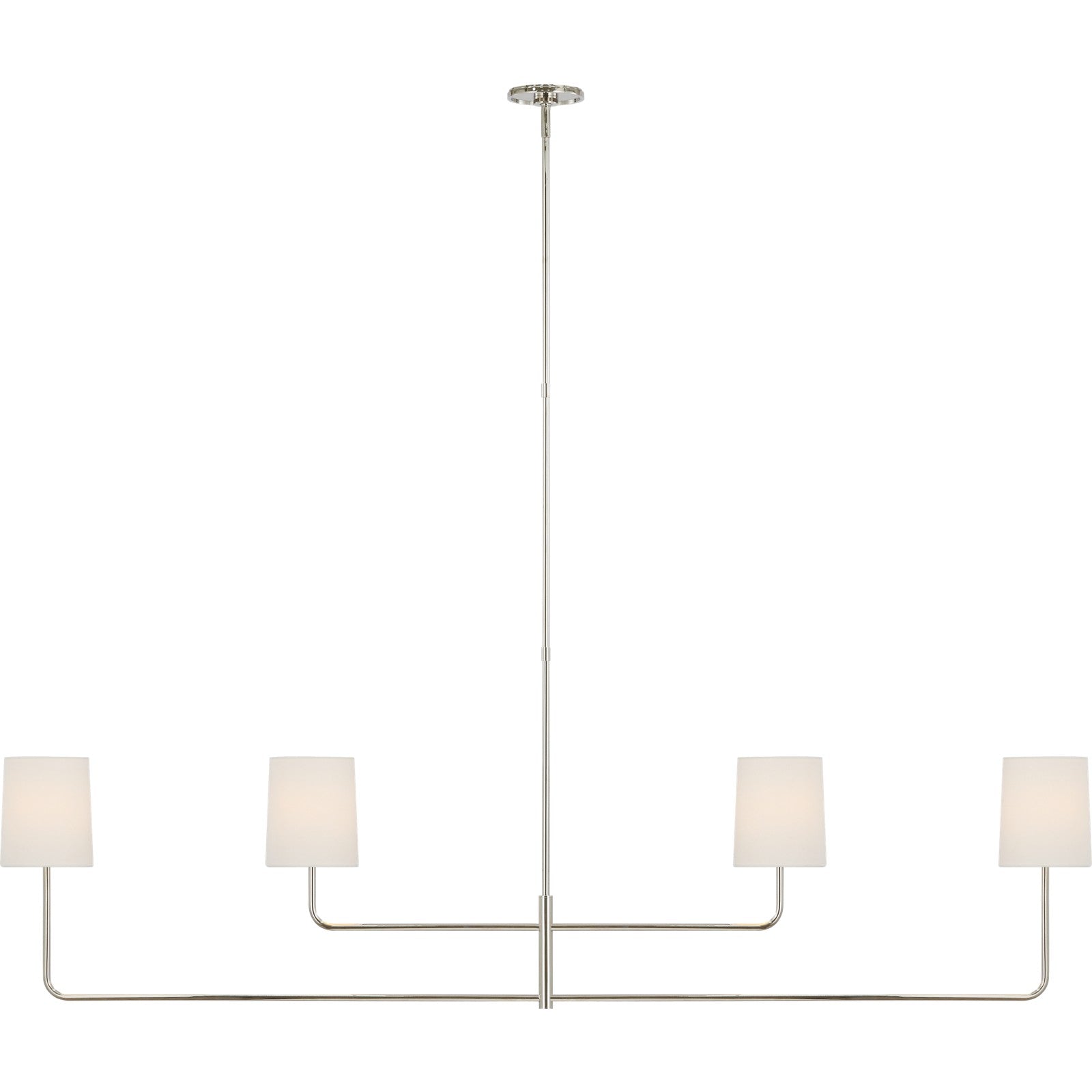 Go Lightly 70" Four Light Linear Chandelier