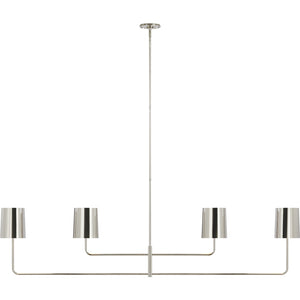 Go Lightly 70" Four Light Linear Chandelier