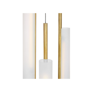 Windchime 17" 5 Light Chandelier
