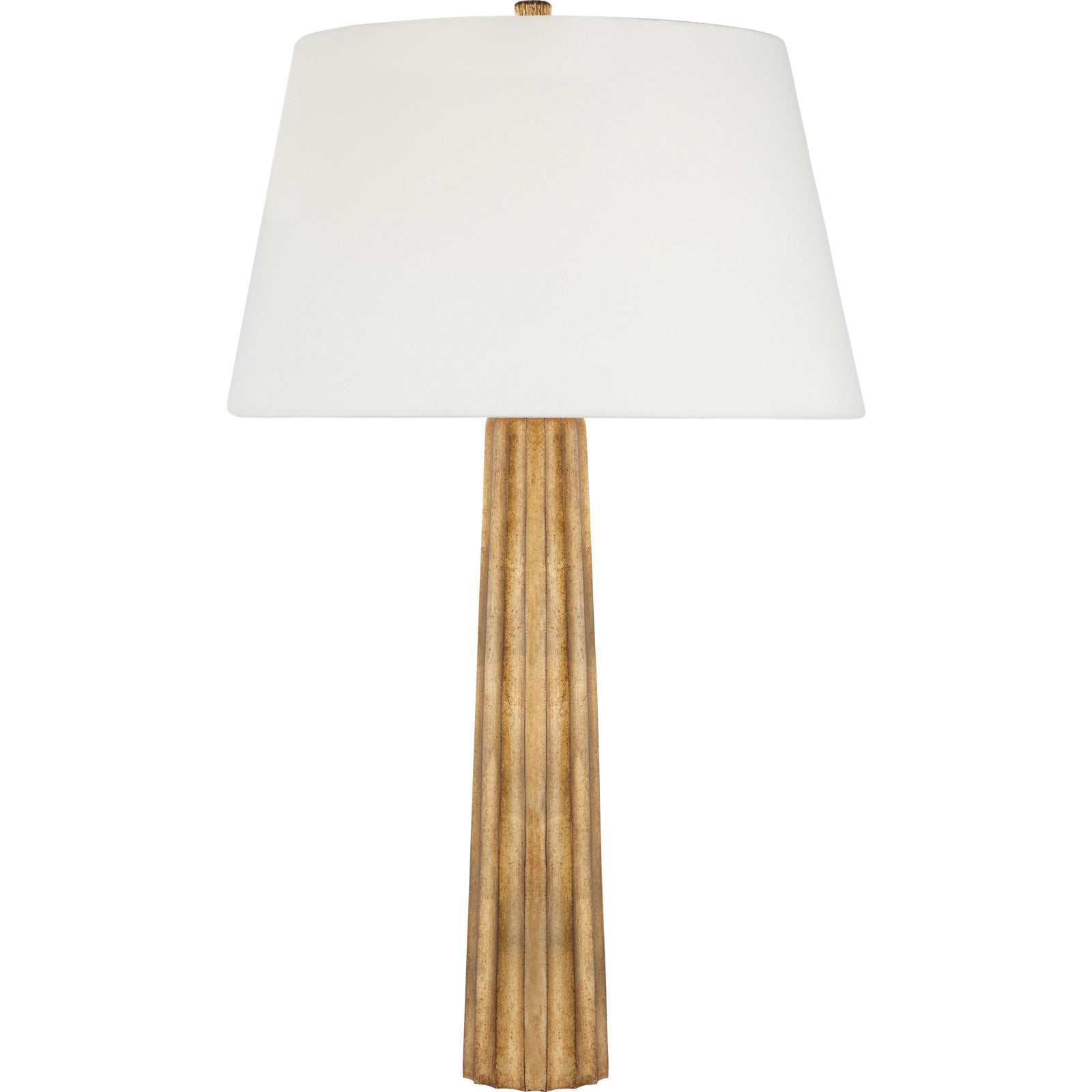 Fluted Spire Large Cordless Table Lamp - Visual Comfort Table Lamps