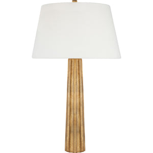 Fluted Spire Large Cordless Table Lamp - Visual Comfort Table Lamps