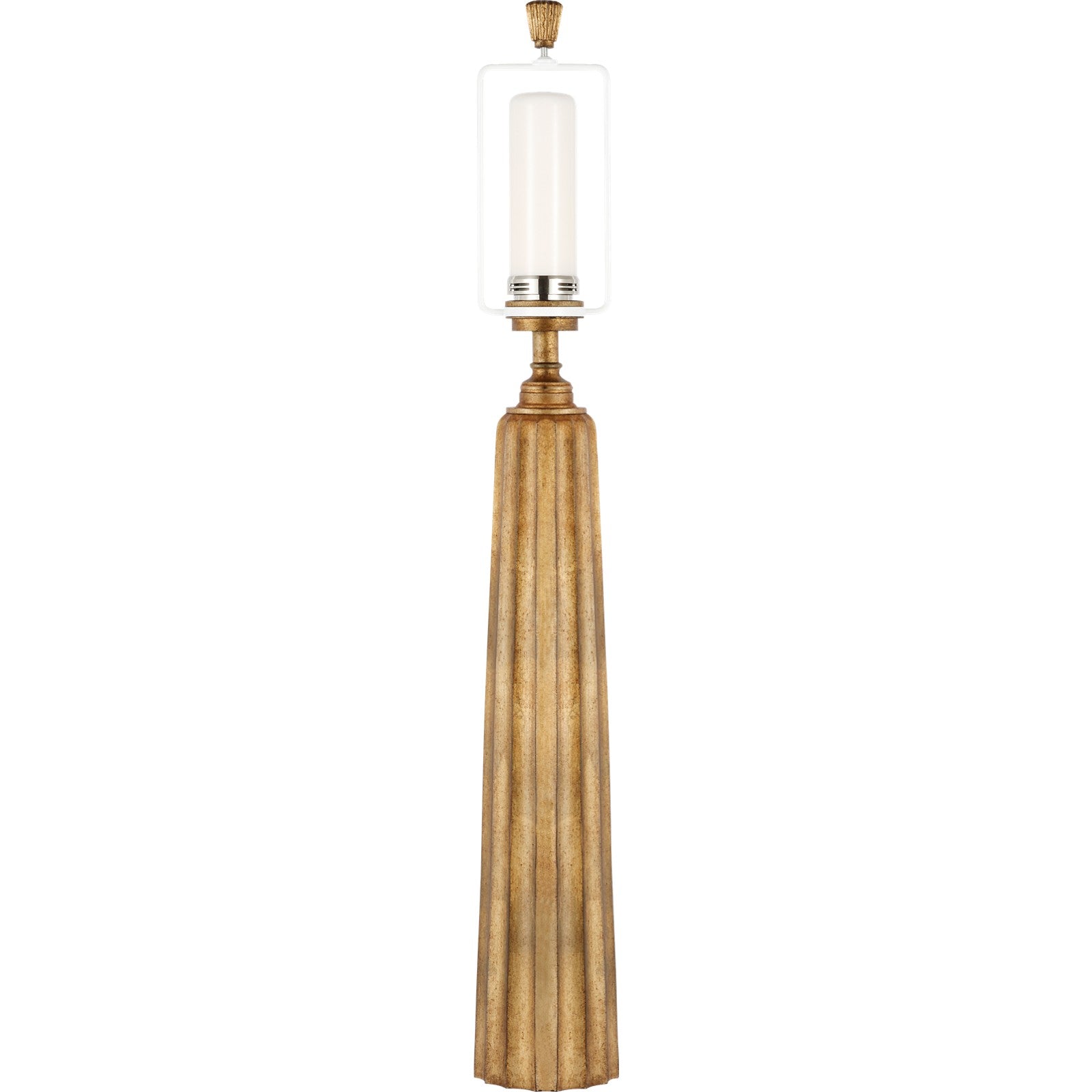 Fluted Spire Large Cordless Table Lamp - Visual Comfort Table Lamps