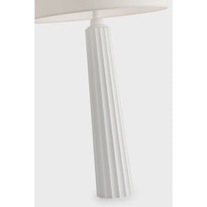 Fluted Spire Large Cordless Table Lamp - Visual Comfort Table Lamps