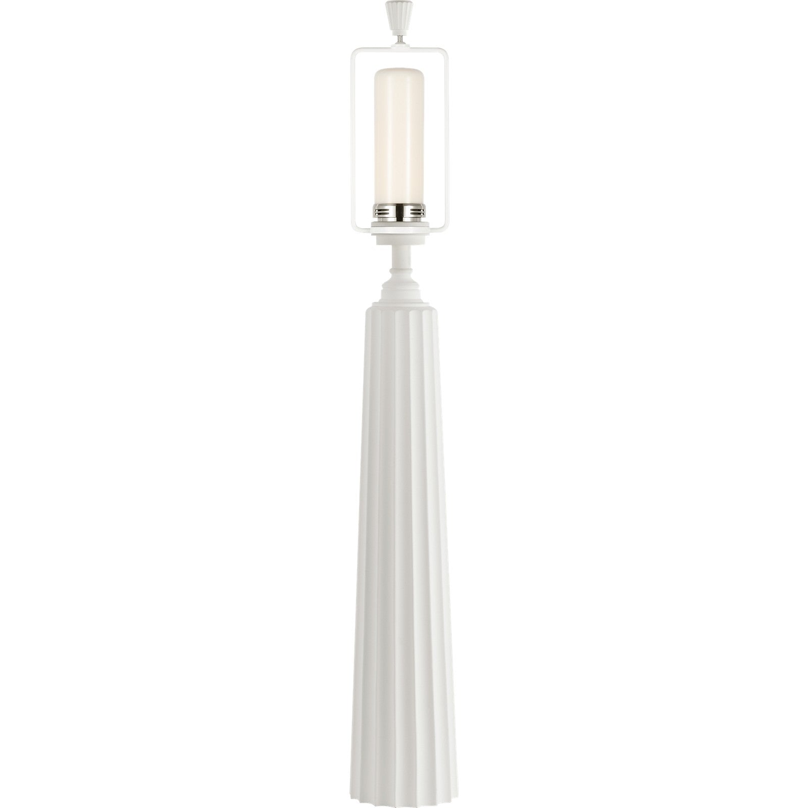 Fluted Spire Large Cordless Table Lamp - Visual Comfort Table Lamps