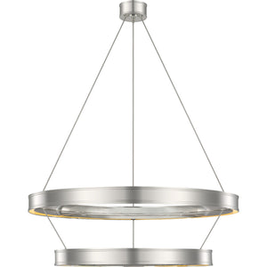 Connery 40" Two-Tier Ring Chandelier - Visual Comfort Ceiling Lights