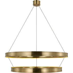 Connery 50" Two-Tier Ring Chandelier - Visual Comfort Ceiling Lights