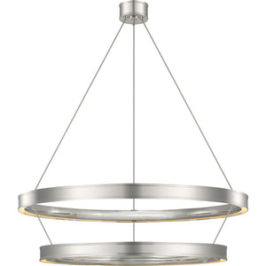 Connery 50" Two-Tier Ring Chandelier - Visual Comfort Ceiling Lights