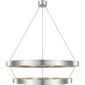 Connery 50" Two-Tier Ring Chandelier - Visual Comfort Ceiling Lights