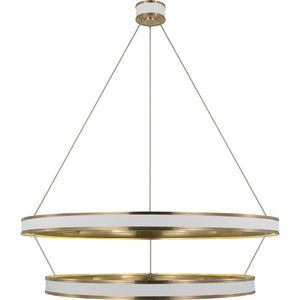 Connery 50" Two-Tier Ring Chandelier - Visual Comfort Ceiling Lights
