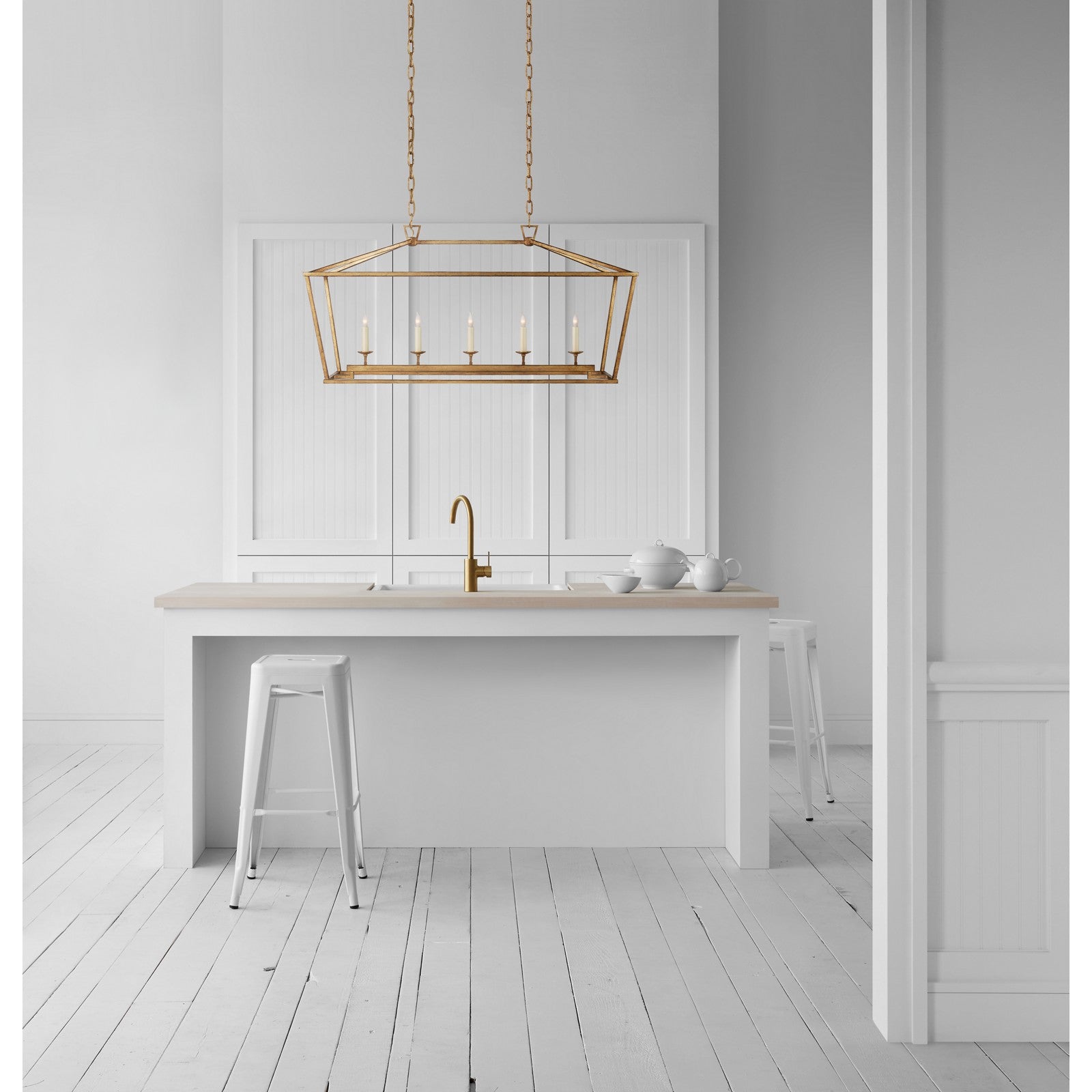 Darlana Medium Linear Lantern - Visual Comfort Ceiling Lights