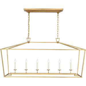 Darlana Large Linear Lantern - Visual Comfort Ceiling Lights