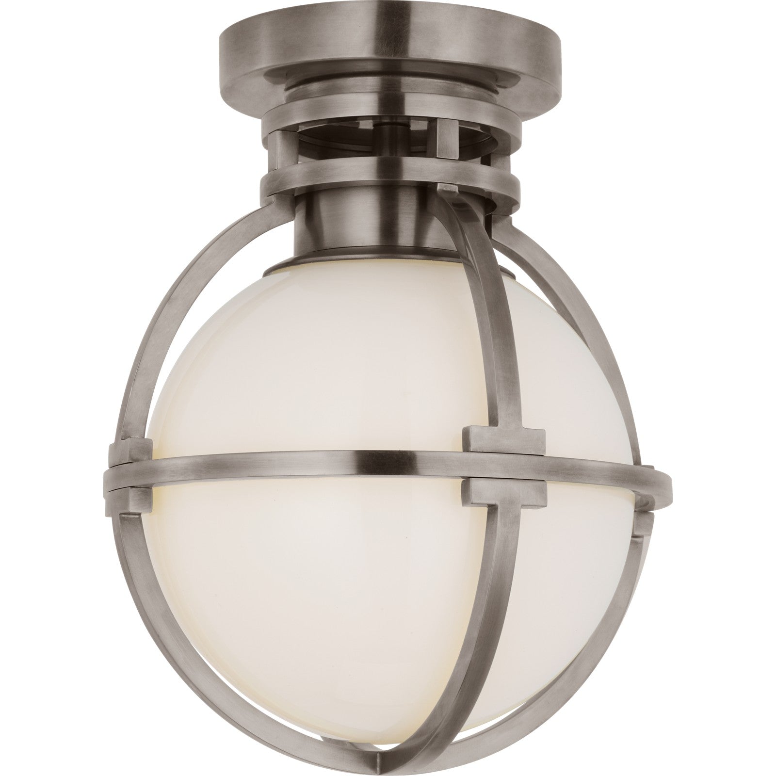 Gracie 7" Captured Globe Flush Mount - Visual Comfort Ceiling Lights
