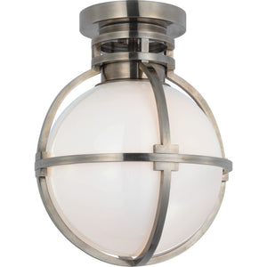Gracie 10" Captured Globe Flush Mount - Visual Comfort Ceiling Lights