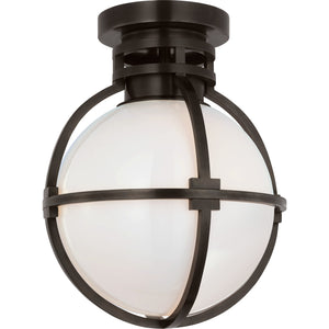 Gracie 10" Captured Globe Flush Mount - Visual Comfort Ceiling Lights