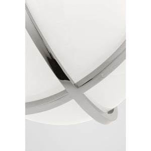 Gracie 10" Captured Globe Flush Mount - Visual Comfort Ceiling Lights