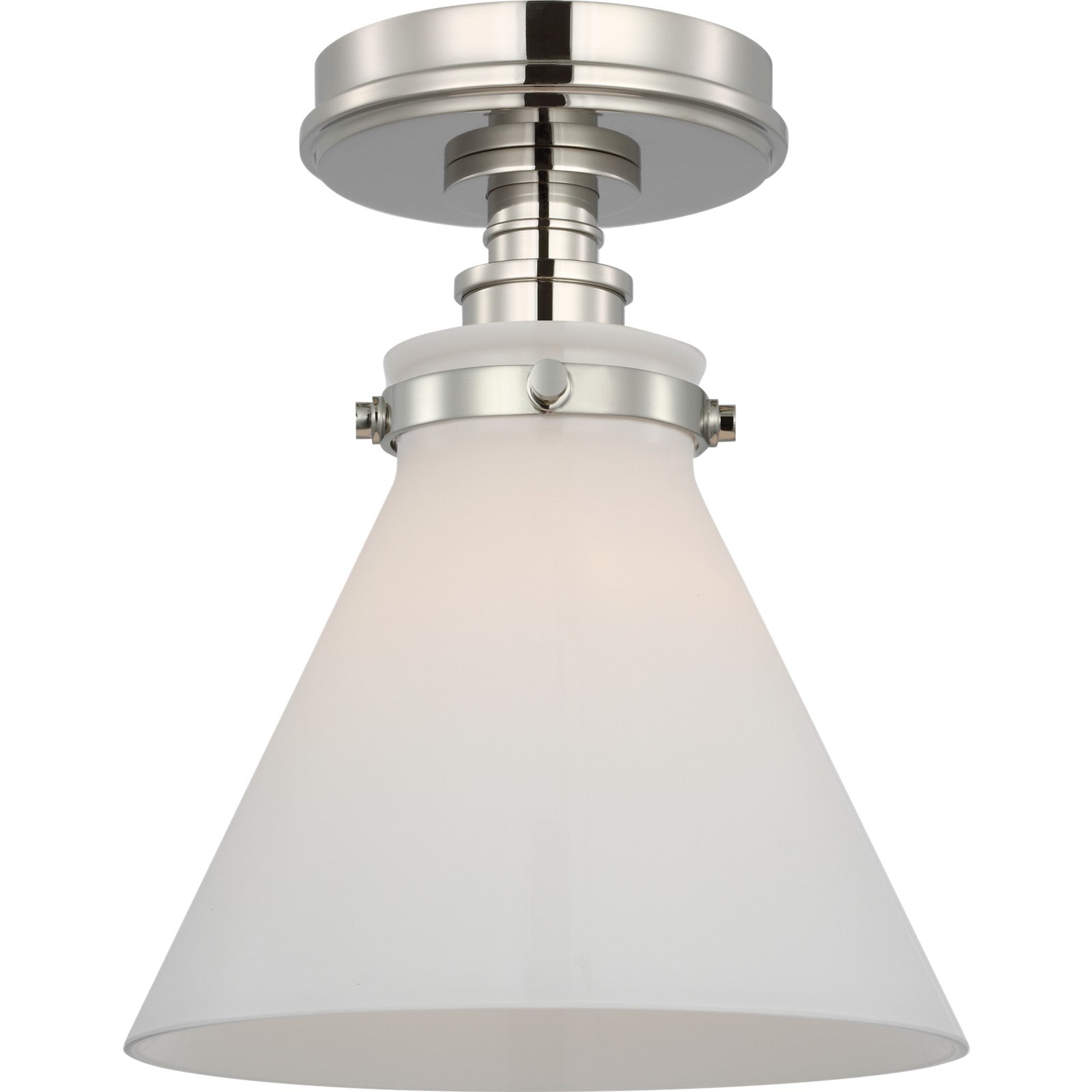 Parkington 9" Conical Flush Mount - Visual Comfort Ceiling Lights