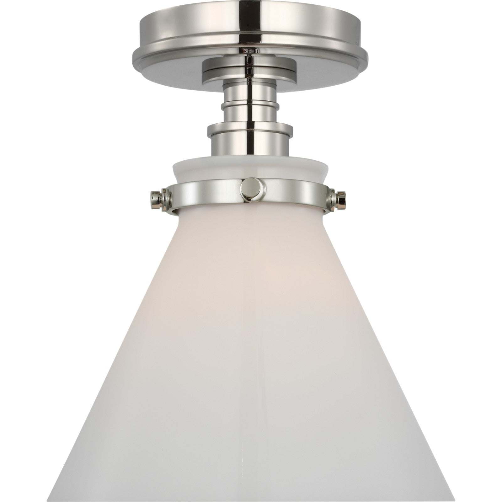 Parkington 9" Conical Flush Mount - Visual Comfort Ceiling Lights