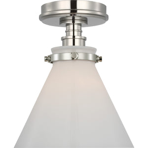 Parkington 9" Conical Flush Mount - Visual Comfort Ceiling Lights