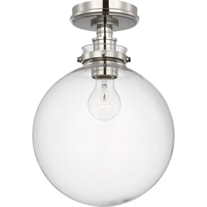 Parkington 10" Globe Flush Mount - Visual Comfort Ceiling Lights