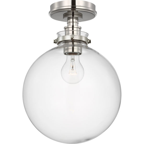 Parkington 10" Globe Flush Mount - Visual Comfort Ceiling Lights