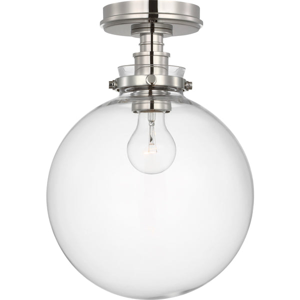 Parkington 10" Globe Flush Mount - Visual Comfort Ceiling Lights