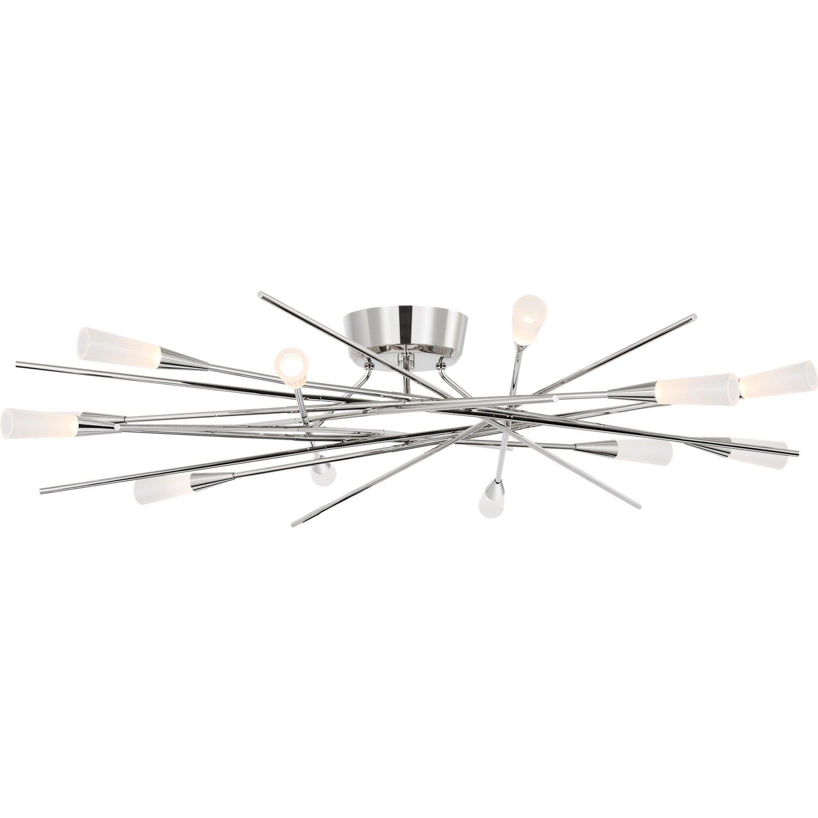Stellar 40" Radial Semi-Flush Mount - Visual Comfort Ceiling Lights