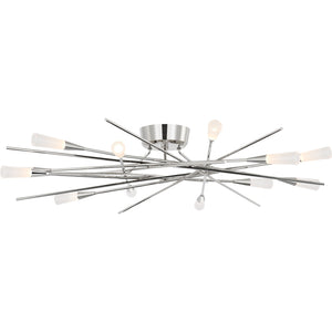Stellar 40" Radial Semi-Flush Mount - Visual Comfort Ceiling Lights