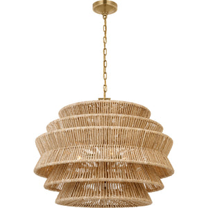 Antigua Medium Drum Chandelier - Visual Comfort Ceiling Lights