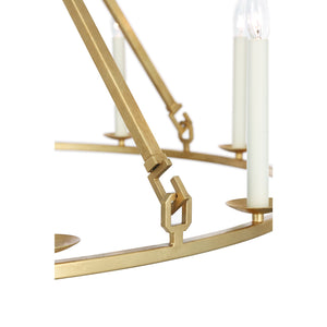 Darlana Extra Large Single Ring Chandelier - Visual Comfort Ceiling Lights