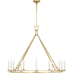 Darlana Extra Large Single Ring Chandelier - Visual Comfort Ceiling Lights