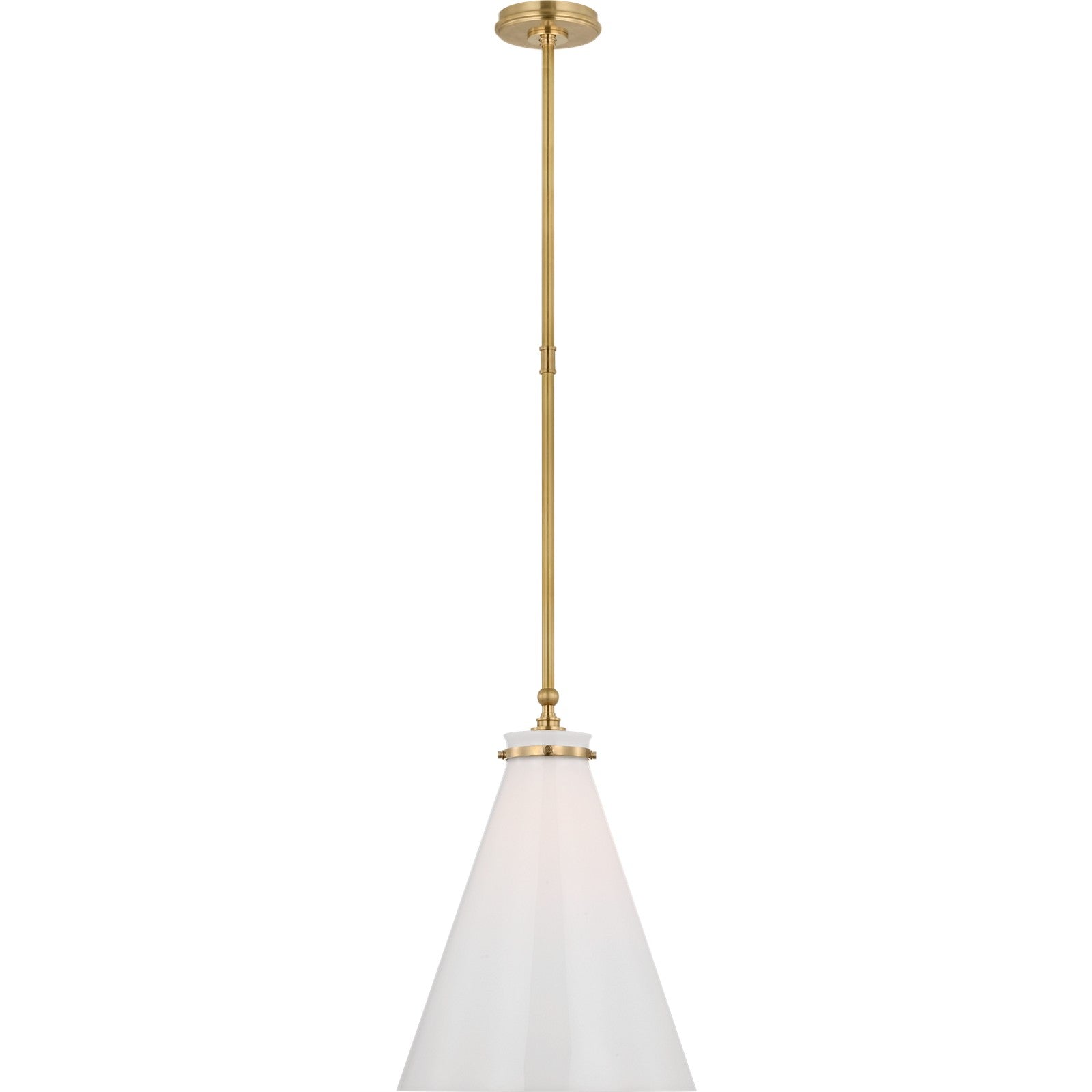 Parkington 15" Conical Pendant - Visual Comfort Ceiling Lights