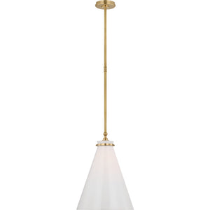 Parkington 15" Conical Pendant - Visual Comfort Ceiling Lights