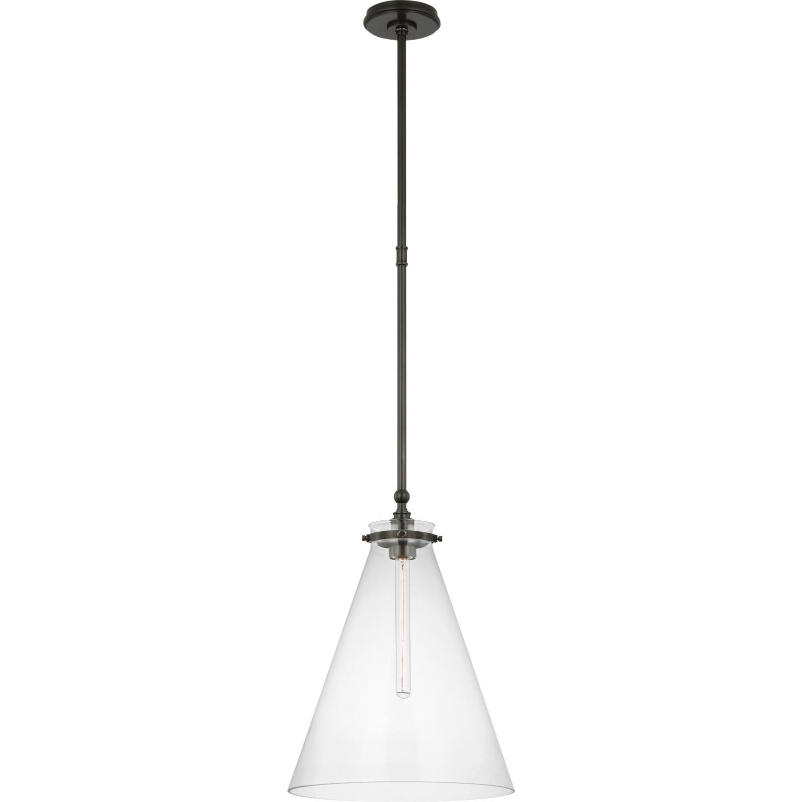 Parkington 15" Conical Pendant - Visual Comfort Ceiling Lights
