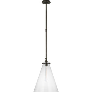 Parkington 15" Conical Pendant - Visual Comfort Ceiling Lights