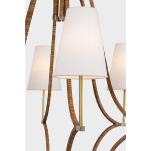Biscayne Large Wrapped Chandelier - Visual Comfort Ceiling Lights
