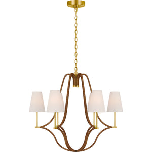 Biscayne Large Wrapped Chandelier - Visual Comfort Ceiling Lights