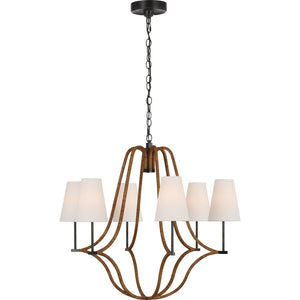 Biscayne Large Wrapped Chandelier - Visual Comfort Ceiling Lights