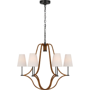 Biscayne Large Wrapped Chandelier - Visual Comfort Ceiling Lights