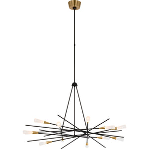 Stellar 40" Radial Chandelier - Visual Comfort Ceiling Lights