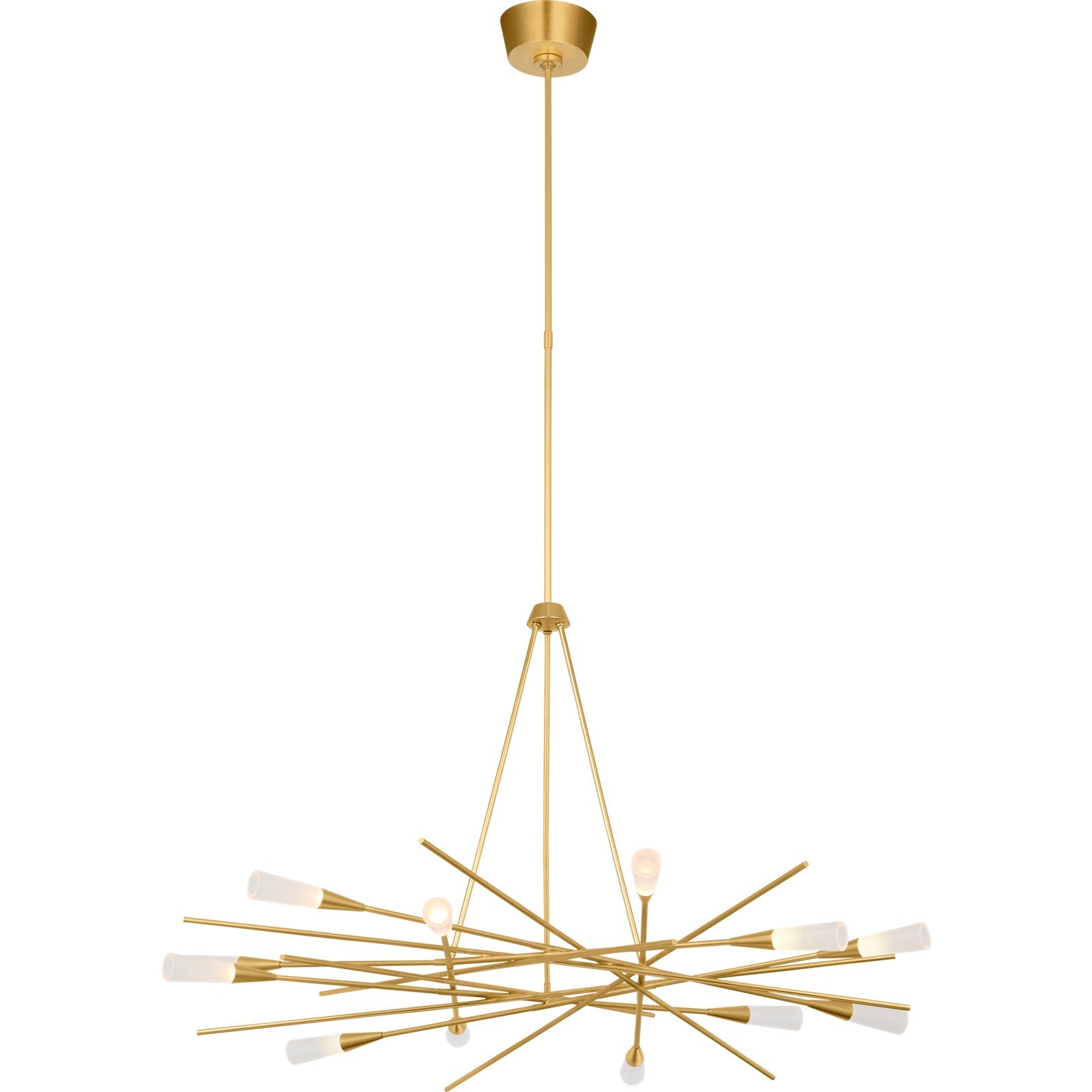 Stellar 40" Radial Chandelier - Visual Comfort Ceiling Lights