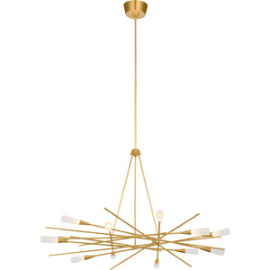 Stellar 40" Radial Chandelier - Visual Comfort Ceiling Lights