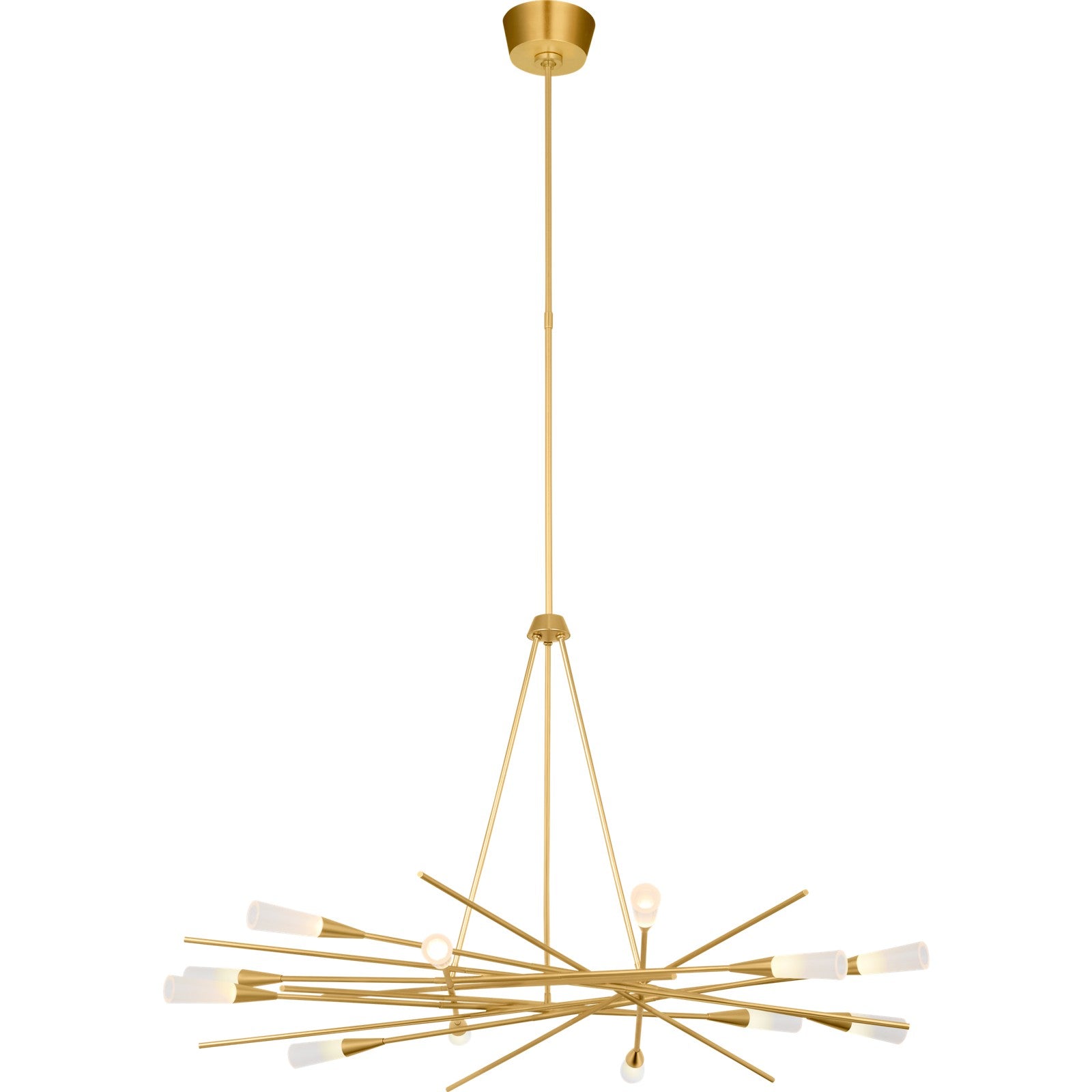 Stellar 40" Radial Chandelier - Visual Comfort Ceiling Lights