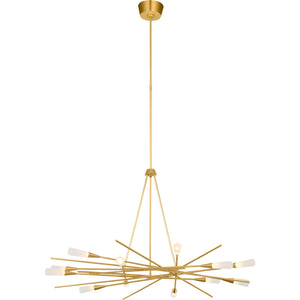 Stellar 40" Radial Chandelier - Visual Comfort Ceiling Lights