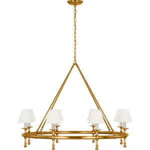 Classic 42" Ring Chandelier - Visual Comfort Ceiling Lights