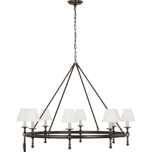 Classic 42" Ring Chandelier - Visual Comfort Ceiling Lights