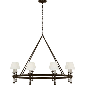Classic 42" Ring Chandelier - Visual Comfort Ceiling Lights