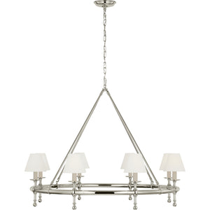 Classic 42" Ring Chandelier - Visual Comfort Ceiling Lights