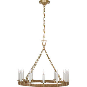 Darlana Medium Wrapped Ring Chandelier - Visual Comfort Ceiling Lights
