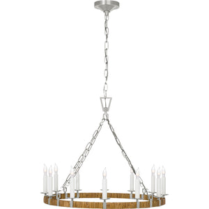Darlana Medium Wrapped Ring Chandelier - Visual Comfort Ceiling Lights